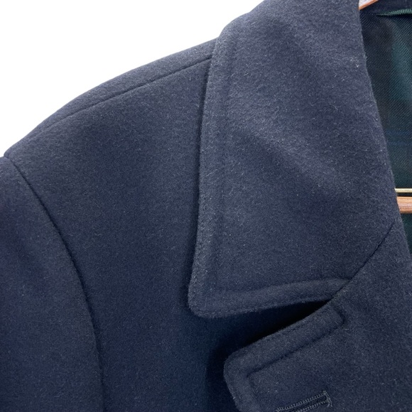 Lauren Ralph Lauren Pea Coat 46R Blue - Picture 15 of 16